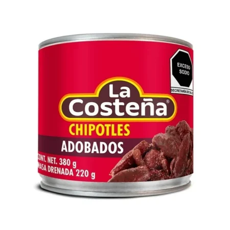 Chipotle adobado la costeña 380 gr