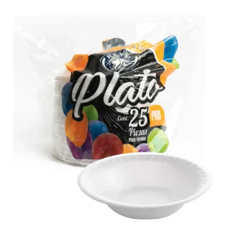 Plato pozolero 25 piezas